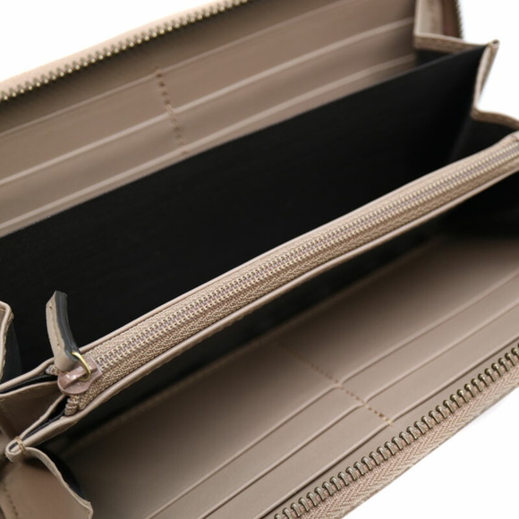 Gucci Wallet Beige Zip Leather - Picture 6 of 6
